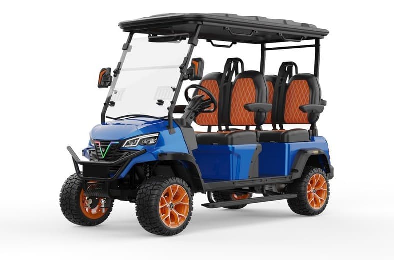 4-Seater Premium Lifted Golf Cart (2+2)