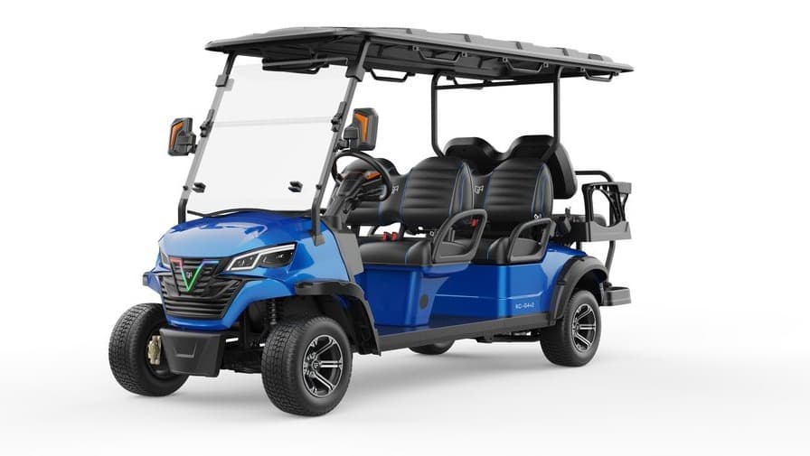 6-Seater Golf Cart (4+2)
