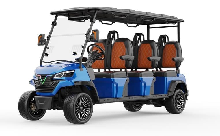 6-Seater Premium Golf Cart (4+2)