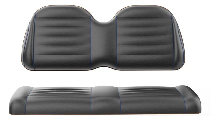 Seat leather — Black