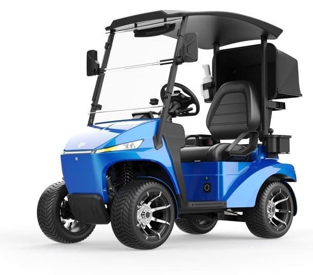 Single-Rider Golf Cart