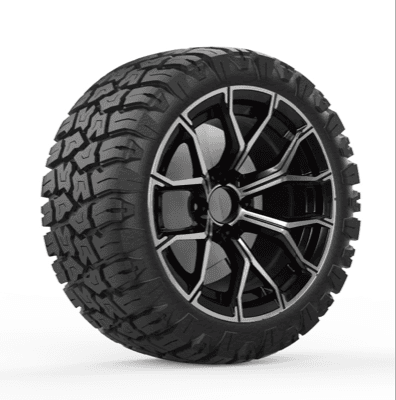 Standard wheels & tires — 14" alloy · all-terrain tires