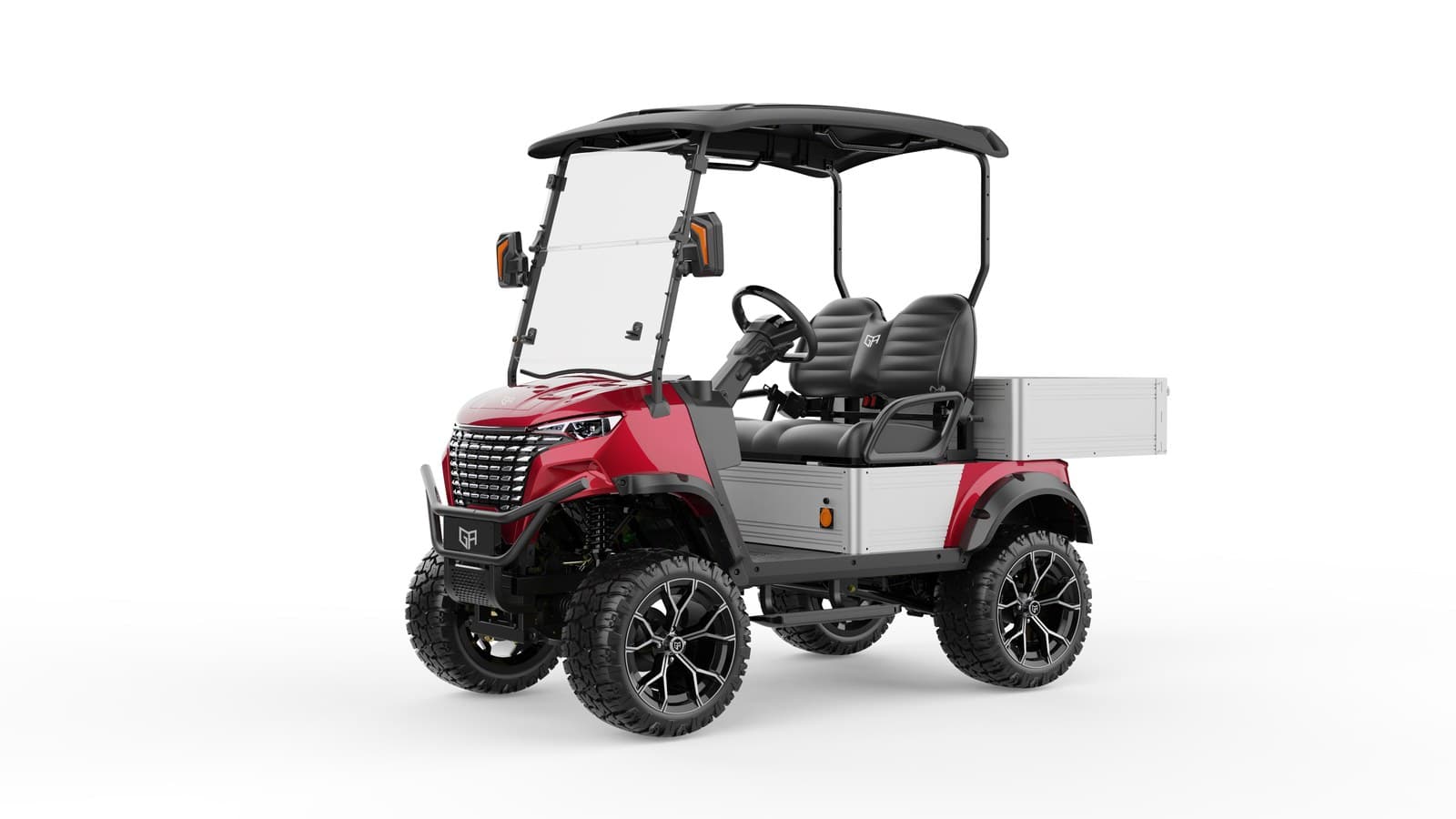 4x4 Electric Utility Vehicle with Dump Bed — 300 lb