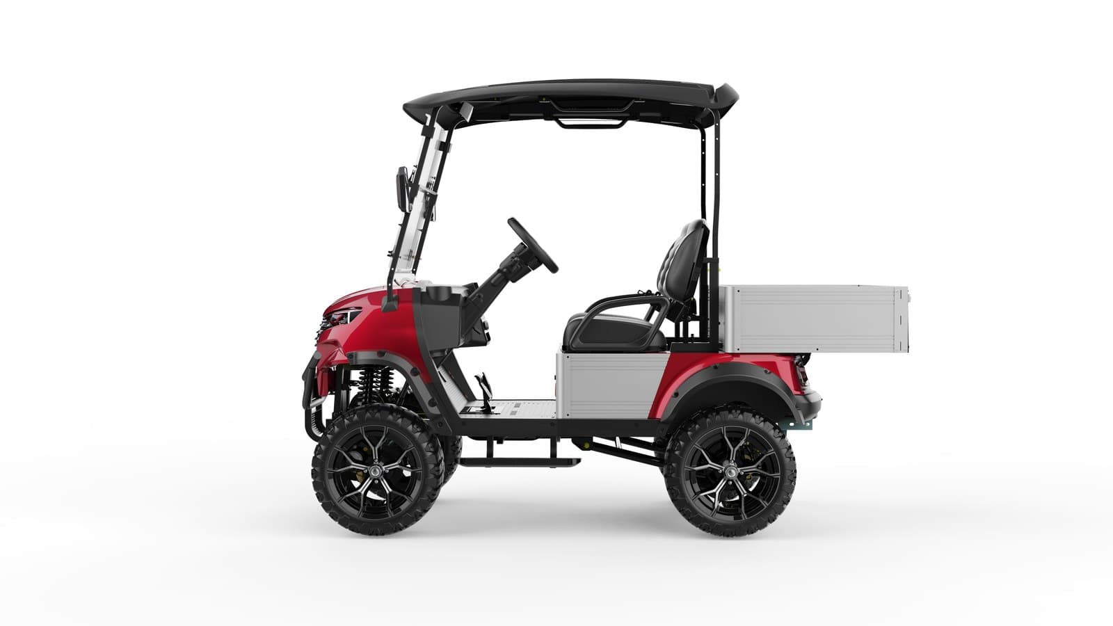 Electric Utility Vehicle with Dump Bed — 300 lb